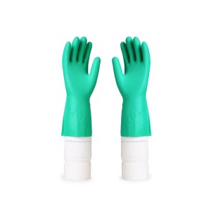 Nitrile Industrial Gloves_Green