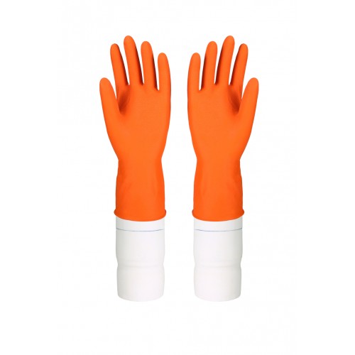 Latex Household Gloves_Orange