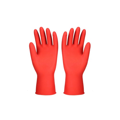 Latex Household Gloves_Red